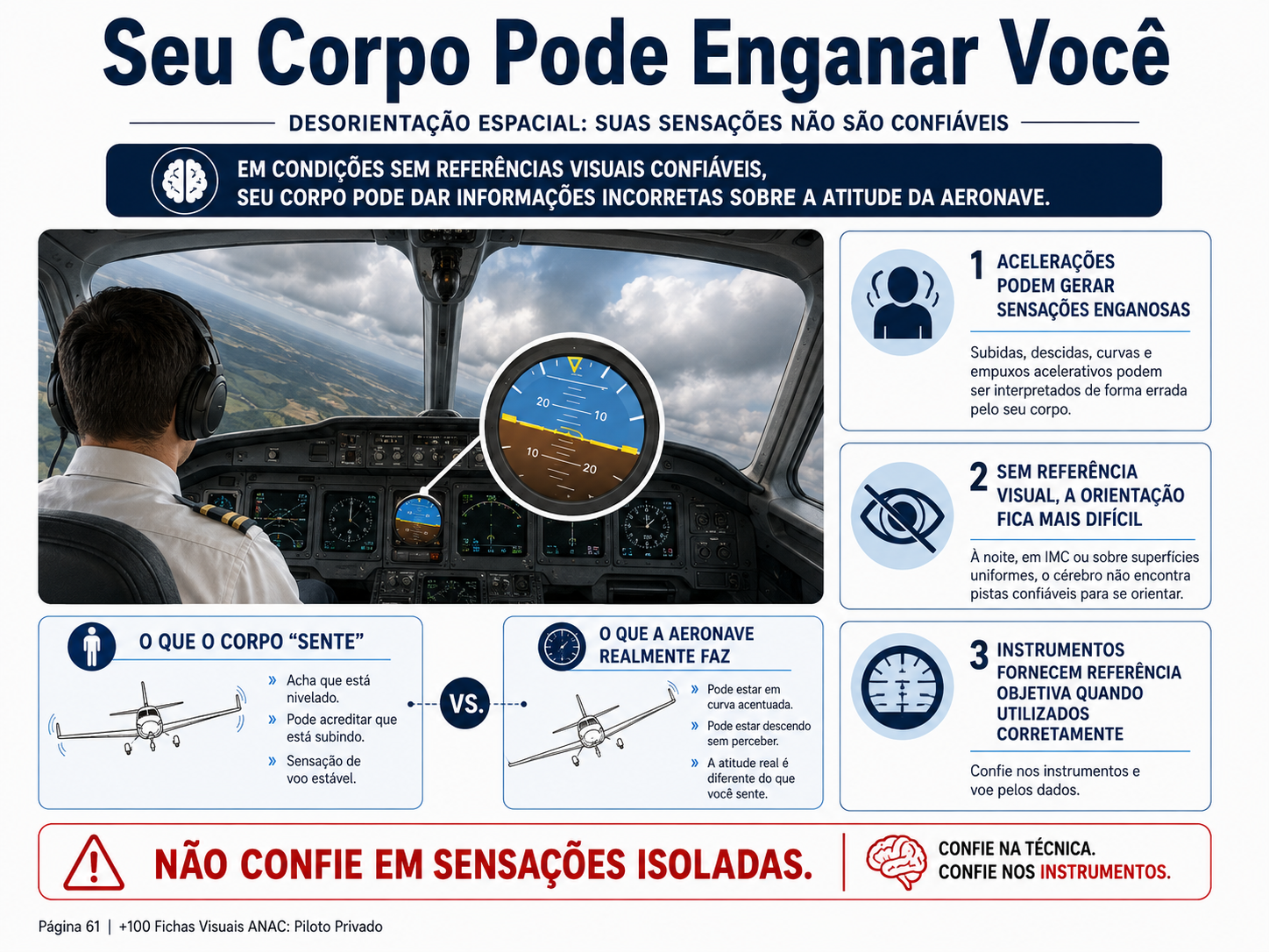 Seu corpo pode enganar você